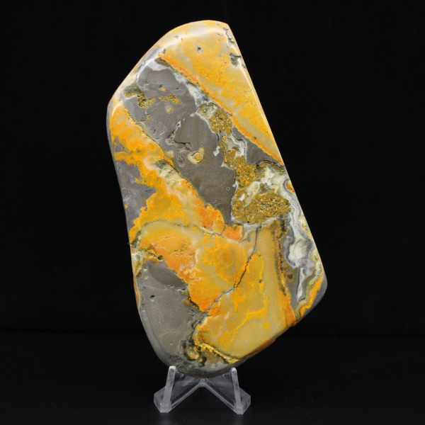 Esemplare di calabrone di diaspro, roccia vulcanica