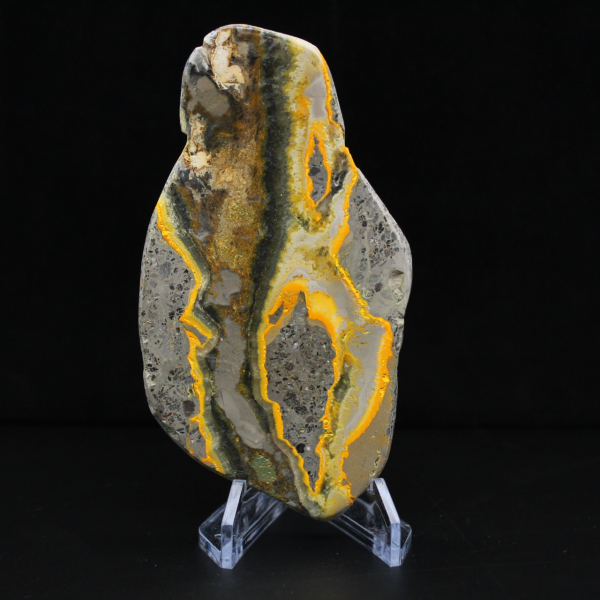 Collezione di decorazioni a forma di calabrone in pietra liscia Jasper
