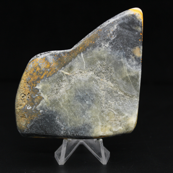 Pietra autentica di diaspro calabrone lucidato