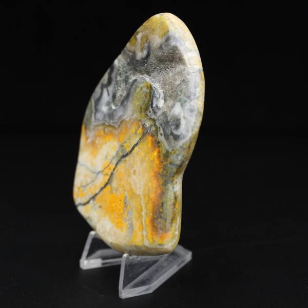 Ornamento compatto di diaspro a forma di bombo