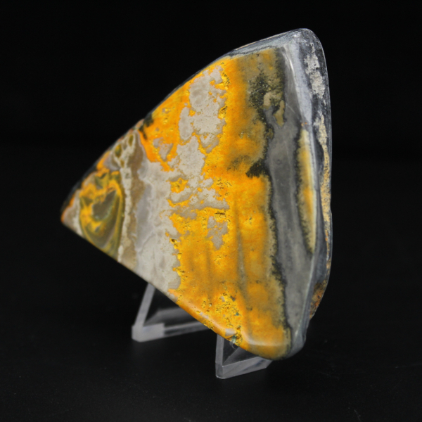 Pietra naturale di autenticità Bumblebee Jasper