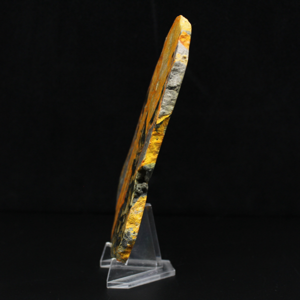 Jasper calabrone indonesiano: lastra di gesso sulfureo