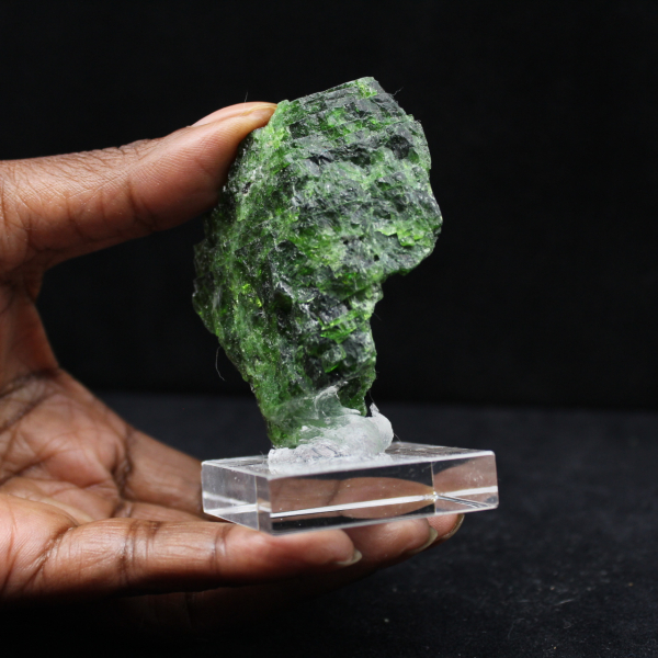 Roccia di cromodiopside