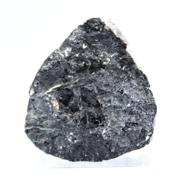 Cristallo di tormalina nera grezza