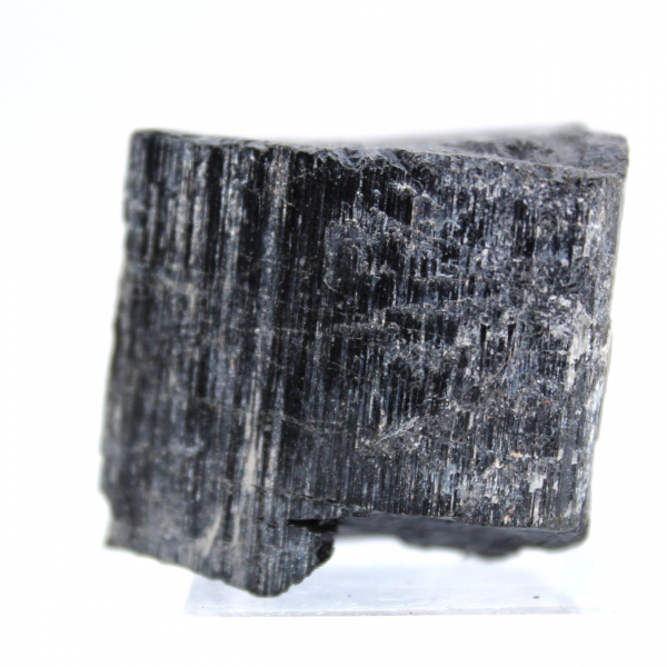 Cristallo di tormalina nera grezza