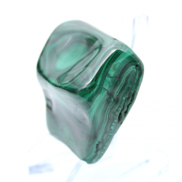 Pietra Lucidata Naturale di Malachite