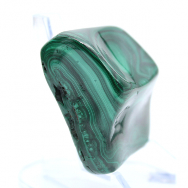 Pietra Lucidata Naturale di Malachite