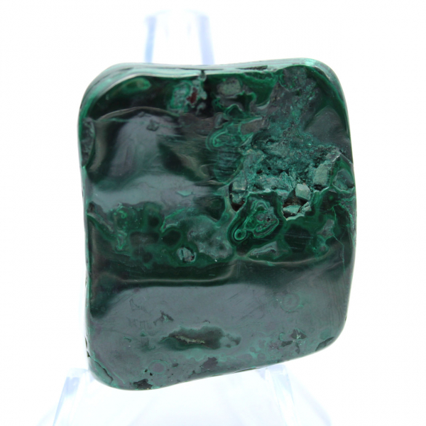 Pietra Lucidata Naturale di Malachite