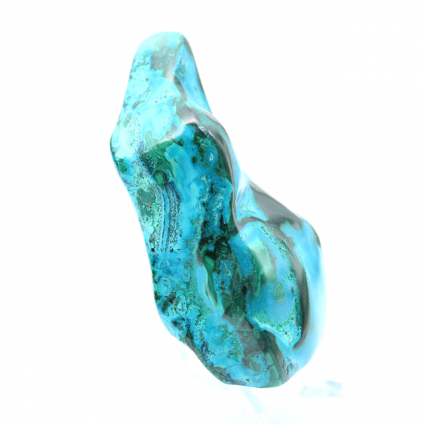 Pietra naturale di crisocolla lucidata
