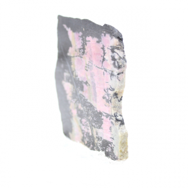 Fetta di Rodonite naturale ideale per decorazione