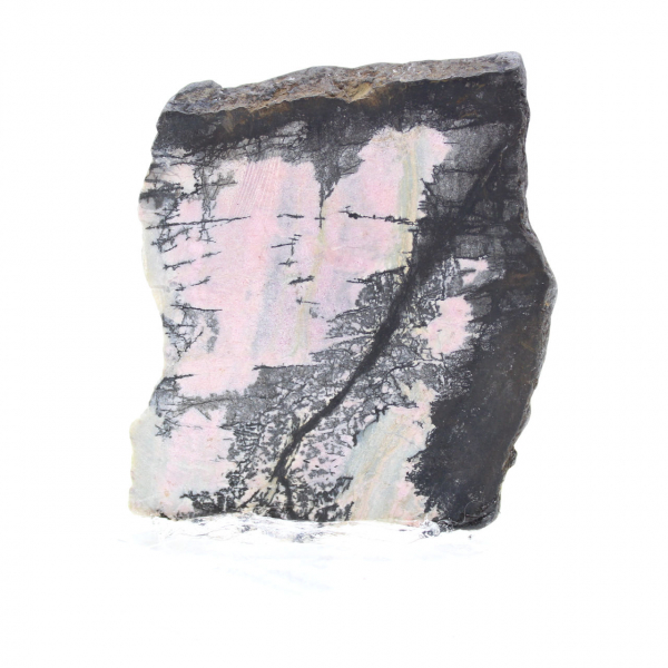 Fetta di Rodonite naturale ideale per decorazione