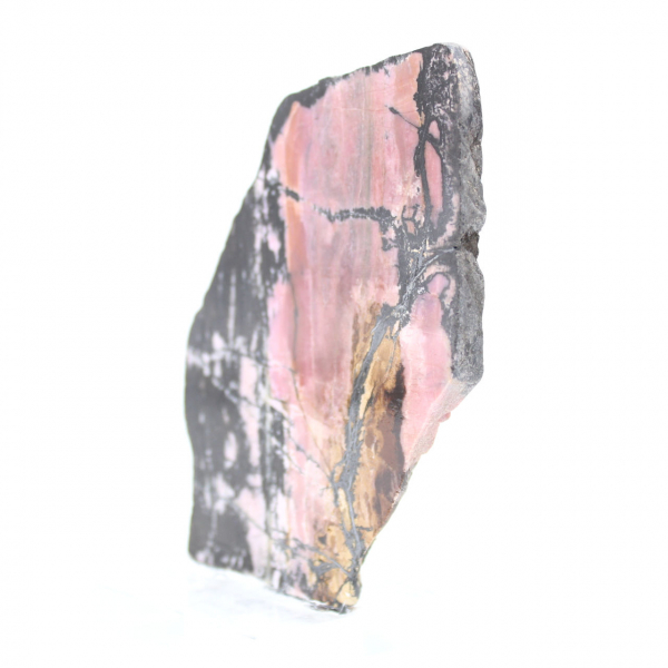 Fetta autentica di pietra di Rodonite