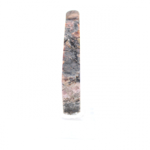 Pietra di Rodonite naturale minerale grezzo e unico