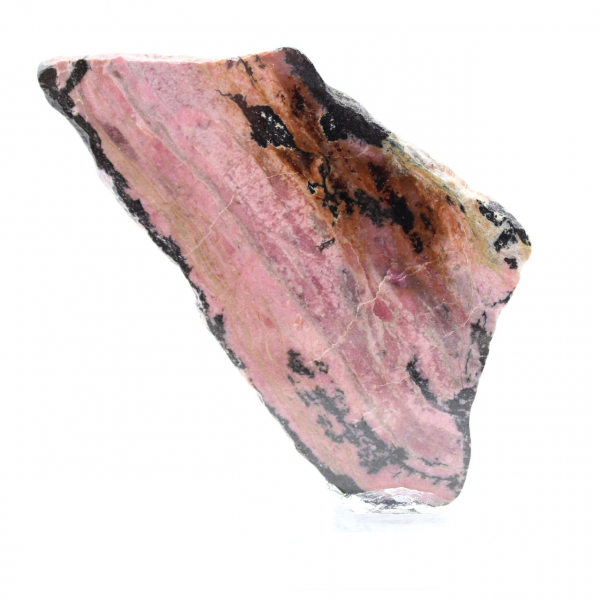 Fetta di Rodonite per uso decorativo