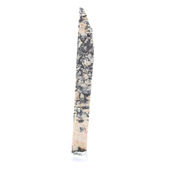 Pietra di Rodonite naturale minerale grezzo e unico