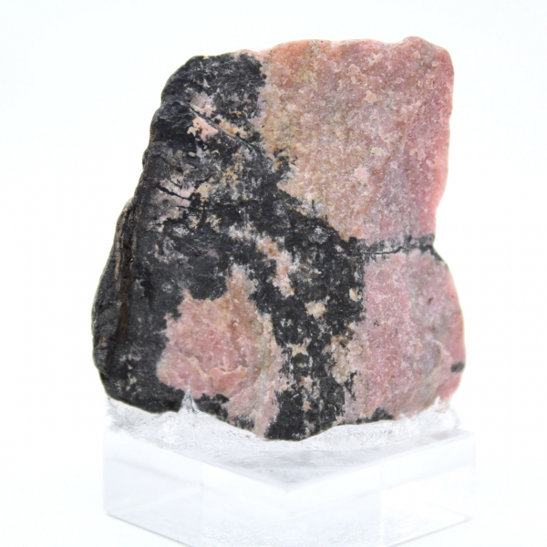 Fetta di Rodonite naturale ideale per decorazione