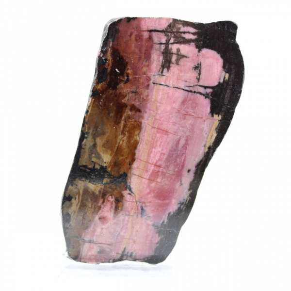 Pietra di Rodonite naturale minerale grezzo e unico
