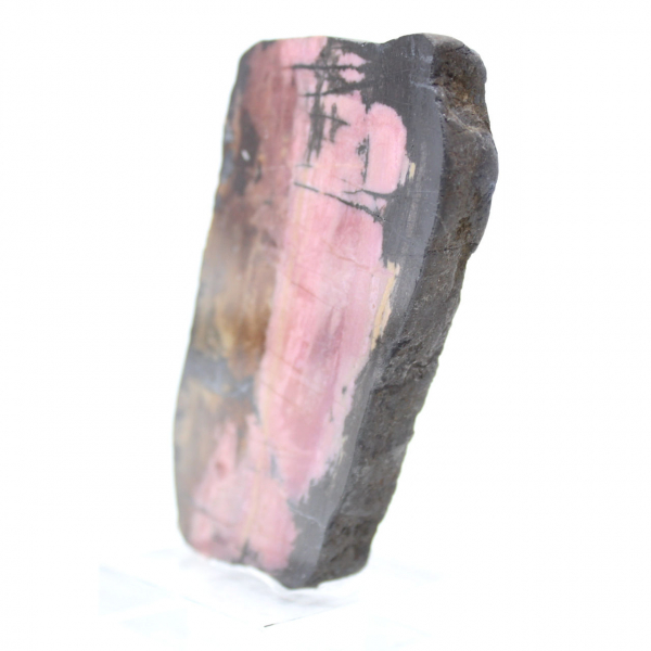 Pietra di Rodonite naturale minerale grezzo e unico