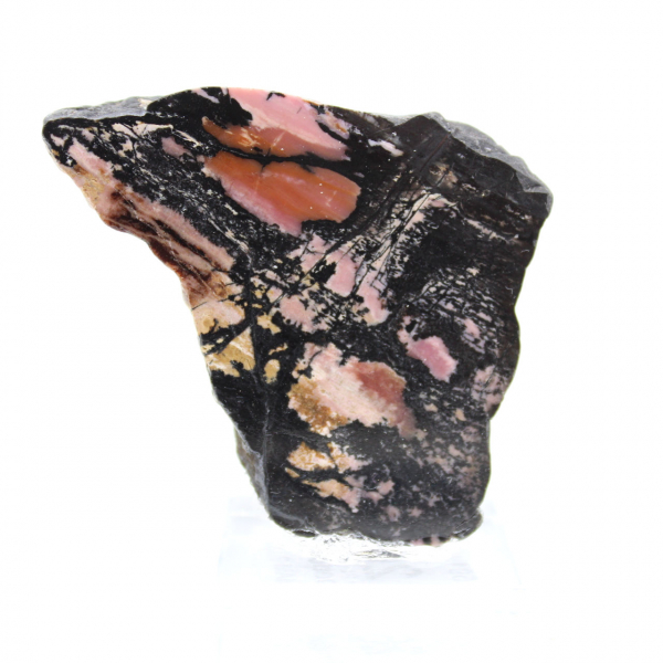 Fetta autentica di pietra di Rodonite