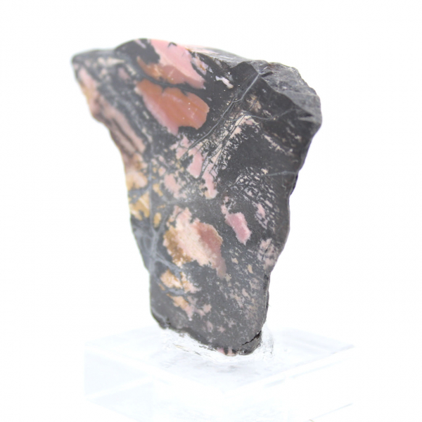 Fetta autentica di pietra di Rodonite