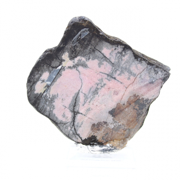 Fetta di Rodonite naturale ideale per decorazione