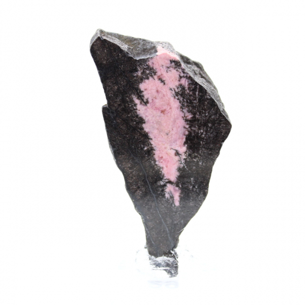Pietra di Rodonite naturale minerale grezzo e unico