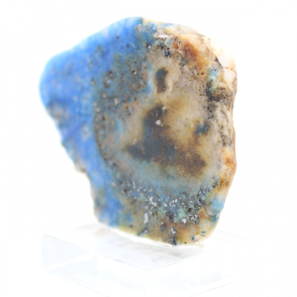 Fetta di Azurite Malachite per collezione di minerali
