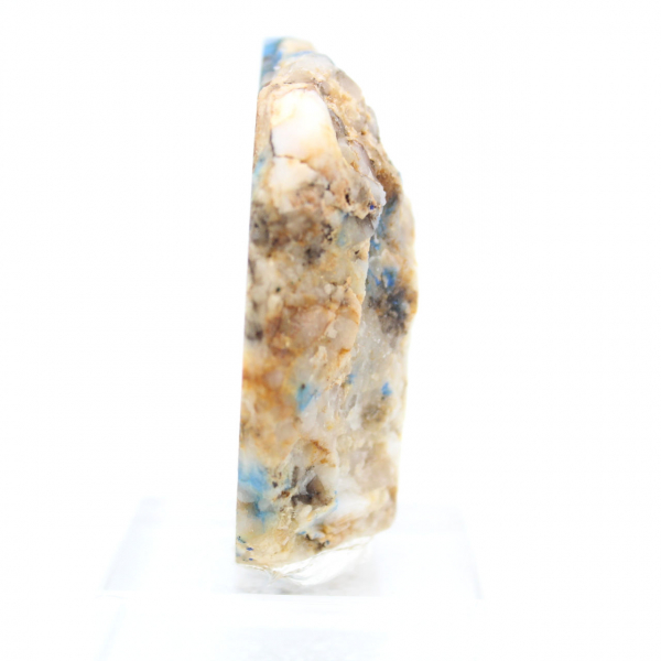 Fetta di Azurite Malachite per collezione di minerali