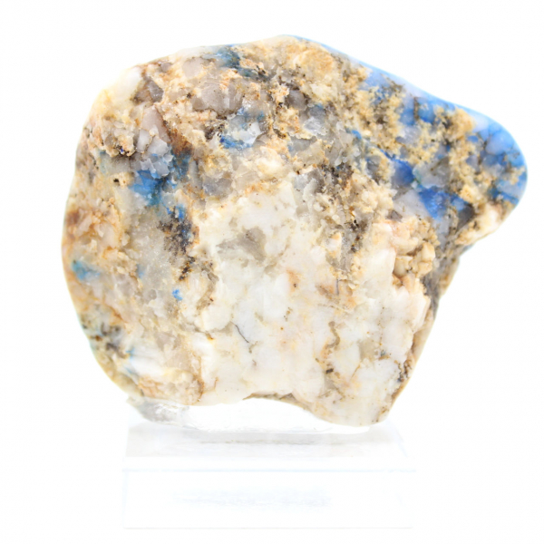 Fetta di Azurite Malachite per collezione di minerali
