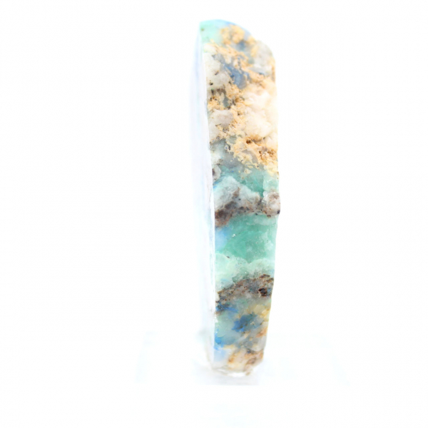 Fetta autentica di pietra di Azurite Malachite per decorazione