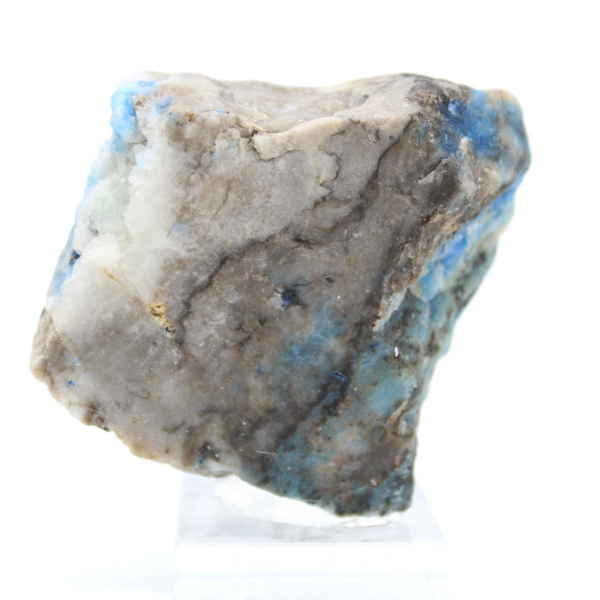 Fetta lucidata di Azurite Malachite minerale grezzo di qualità