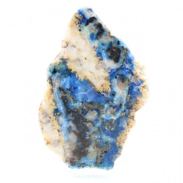 Fetta di Azurite Malachite per collezione di minerali