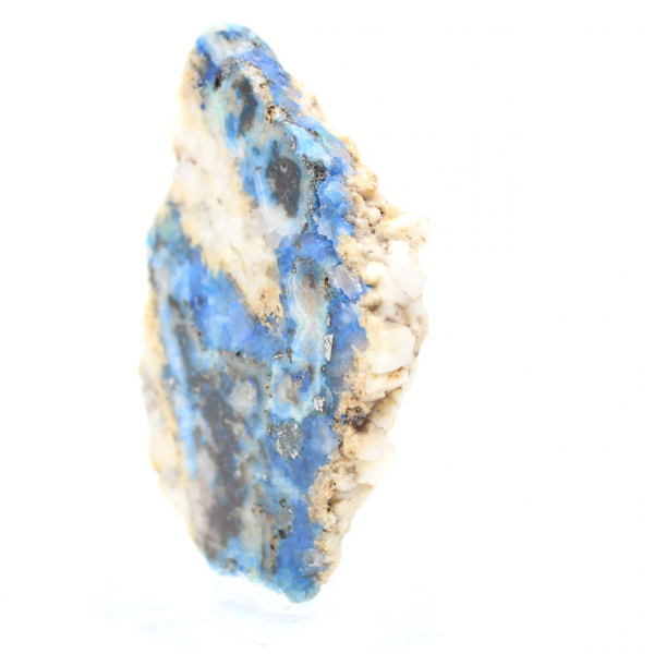 Fetta di Azurite Malachite per collezione di minerali