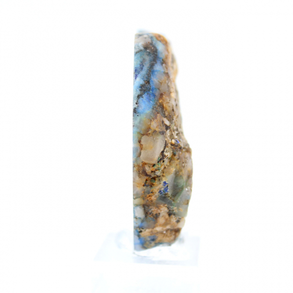 Fetta di Azurite Malachite per ornamento
