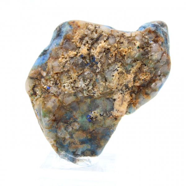 Fetta di Azurite Malachite per ornamento