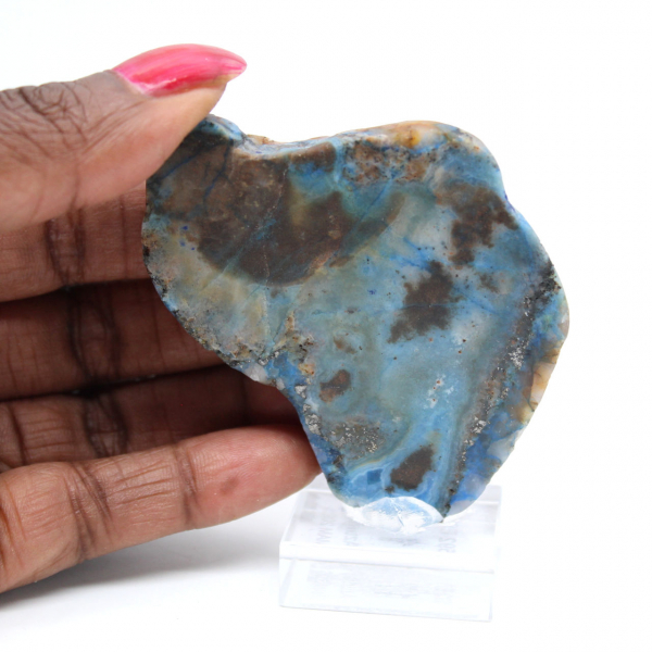 Fetta di Azurite Malachite per ornamento