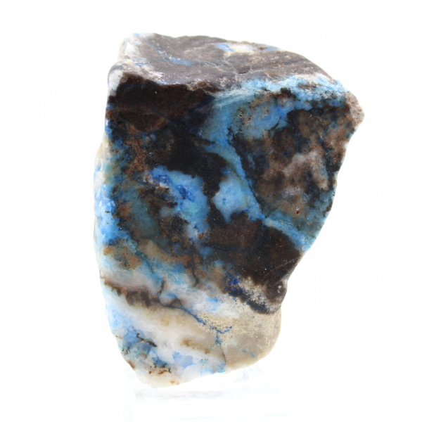 Fetta di Azurite Malachite per collezione di minerali