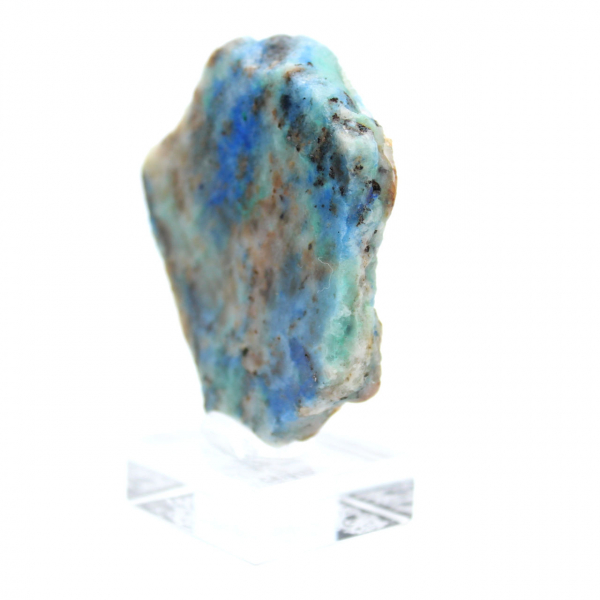 Fetta di pietra di Azurite Malachite per collezione e creazione