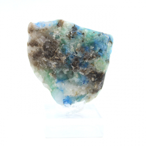 Fetta autentica di pietra di Azurite Malachite per decorazione