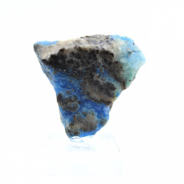 Fetta di Azurite Malachite per collezione di minerali