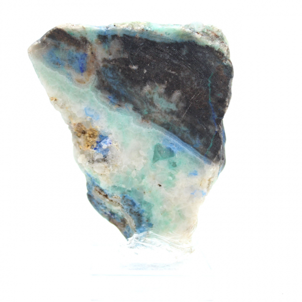 Fetta di Azurite Malachite per ornamento