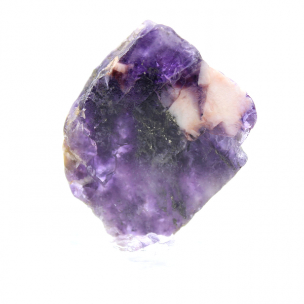 Fetta naturale di Fluorite Pirite ideale per collezione