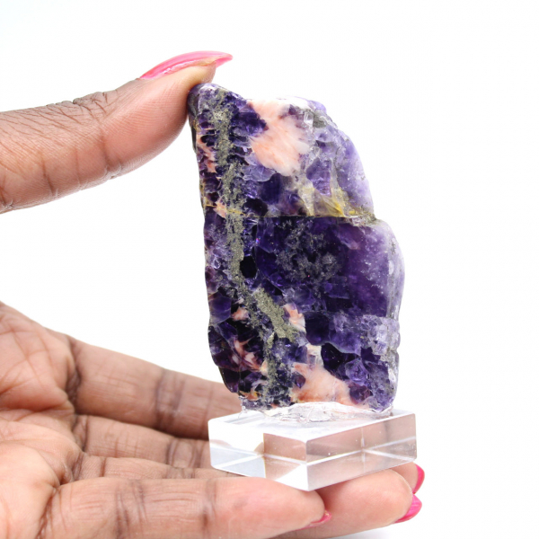 Pietra di Fluorite Pirite minerale grezzo per collezione