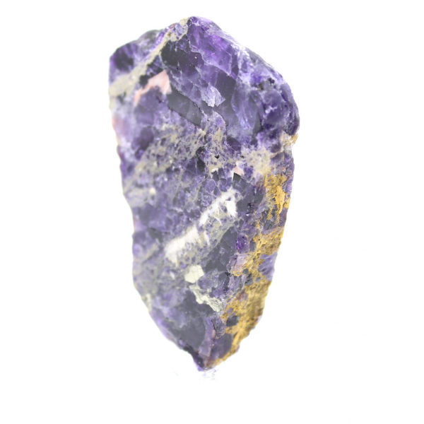 Fetta di Fluorite e Pirite per collezione di minerali