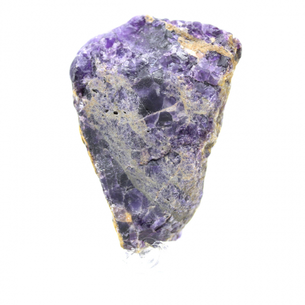 Fetta di Fluorite e Pirite per collezione di minerali