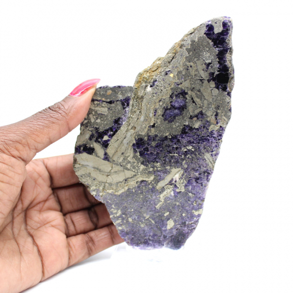 Pietra di Fluorite Pirite minerale grezzo per collezione