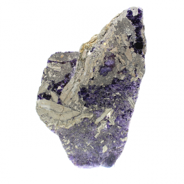Pietra di Fluorite Pirite minerale grezzo per collezione