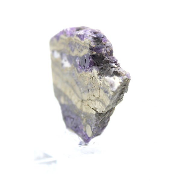 Fetta di Fluorite e Pirite per collezione di minerali