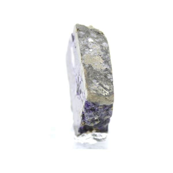 Fetta autentica di Fluorite Pirite per decorazione