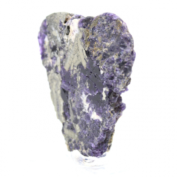 Fetta naturale di Fluorite Pirite ideale per collezione